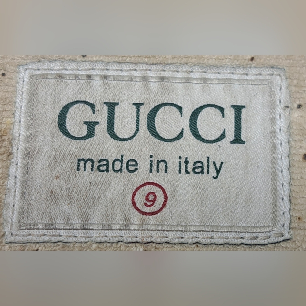 Gucci Men's Ultraspace Mid Top Sneakers Shoes Lace Up Velcro Strap Size 9 US - Picture 8 of 16